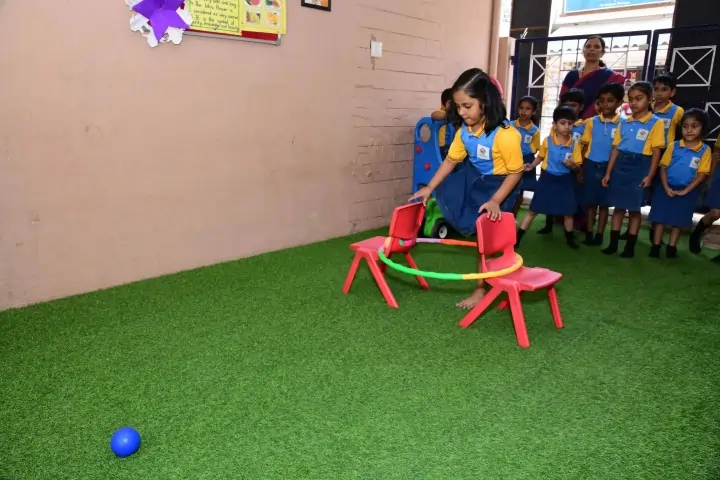 Group learning milestone at preschool